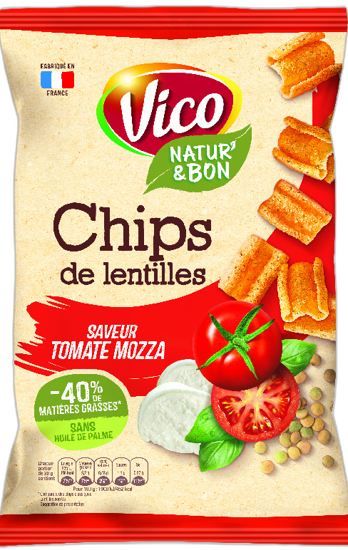 Chips De Lentilles Tomate Mozza